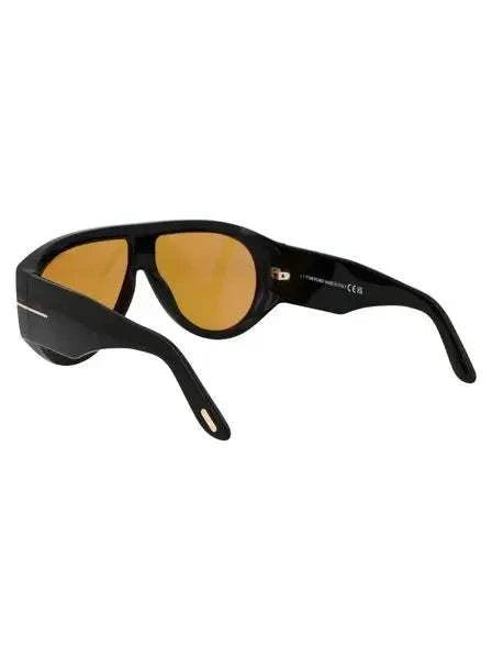 TOM FORD Pilot Shaped Sunglasses with 6cm Lens Diameter - Maven Couture IncSUNGLASSES