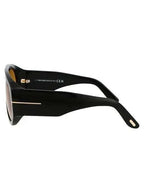 TOM FORD Pilot Shaped Sunglasses with 6cm Lens Diameter - Maven Couture IncSUNGLASSES