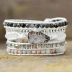 Transform Your Style with Our Natural Stone Layered Bracelet