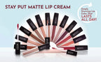 Twiggy Stay Put Matte Lip Cream | Stunning Kiss-Proof Lipstick
