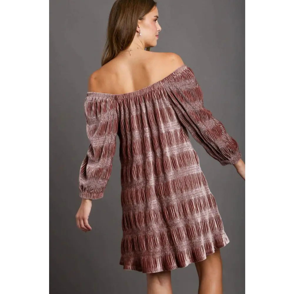 Glamorous off-shoulder velvet mini dress for luxury fashion lovers $49.99 indulge in the enchanting allure