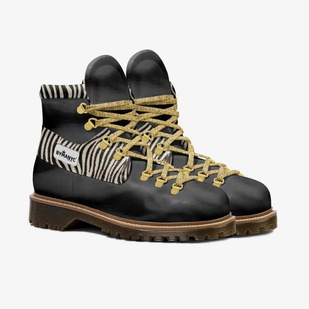 Unisex Limited Edition MEATPACKING GOLD Boots BYMANYC ® New York - Maven Couture Incvegan sneakers new york
