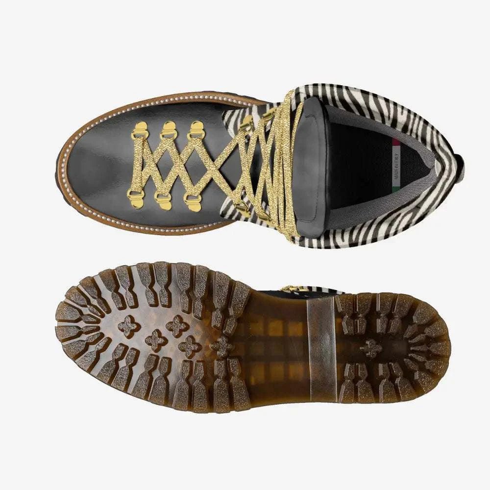 Unisex Limited Edition MEATPACKING GOLD Boots BYMANYC ® New York - Maven Couture Incvegan sneakers new york