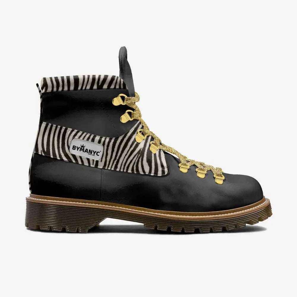 Unisex Limited Edition MEATPACKING GOLD Boots BYMANYC ® New York - Maven Couture Incvegan sneakers new york