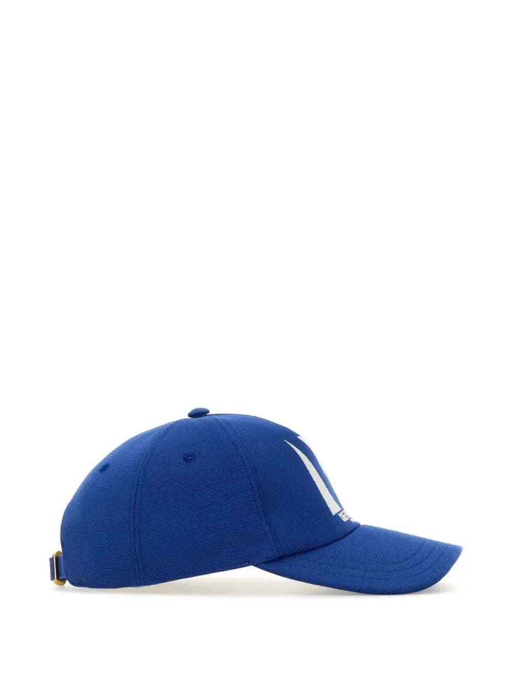 VALENTINO GARAVANI Adjustable Six-Panel Cap with Curved Peak - Maven Couture IncCAPS & HATS