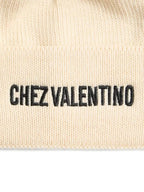VALENTINO GARAVANI Cotton and Wool Beanie with Turn-Up Brim - Maven Couture IncCAPS & HATS