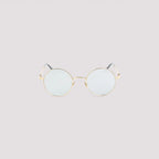 VALENTINO GARAVANI Elegant Acetate and Metal Sunglasses for Women - Maven Couture IncSunglasses