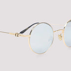 VALENTINO GARAVANI Elegant Acetate and Metal Sunglasses for Women - Maven Couture IncSunglasses