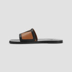 VALENTINO GARAVANI Men's Premium Leather Slides - Maven Couture IncSANDALS