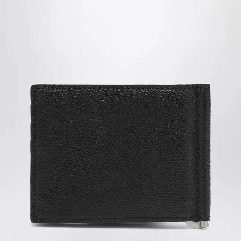 VALENTINO GARAVANI Mini Bi-Fold Vlogo Wallet with Clip - Maven Couture IncSMALL LEATHER GOODS