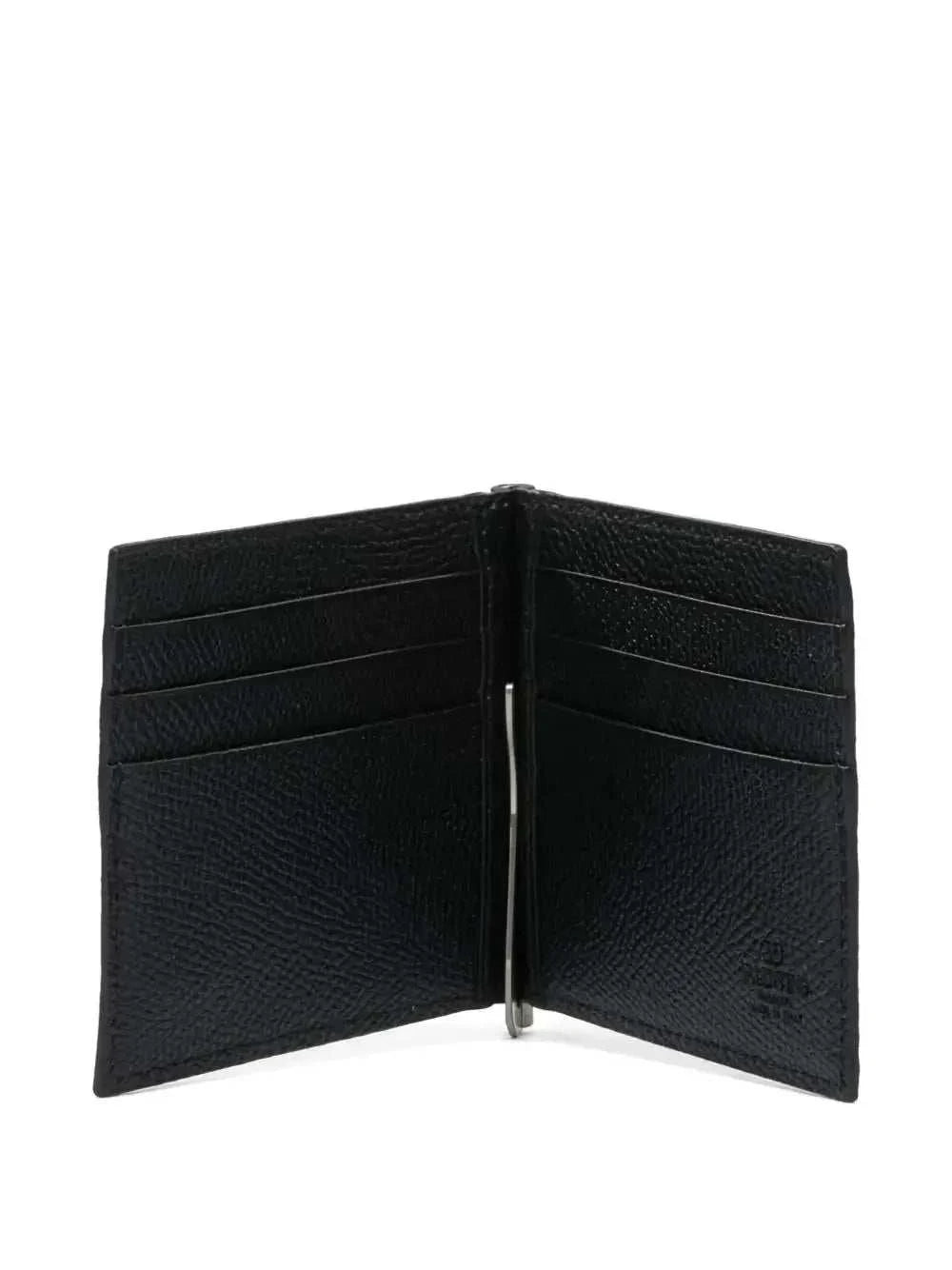VALENTINO GARAVANI Mini Bi-Fold Vlogo Wallet with Clip - Maven Couture IncSMALL LEATHER GOODS