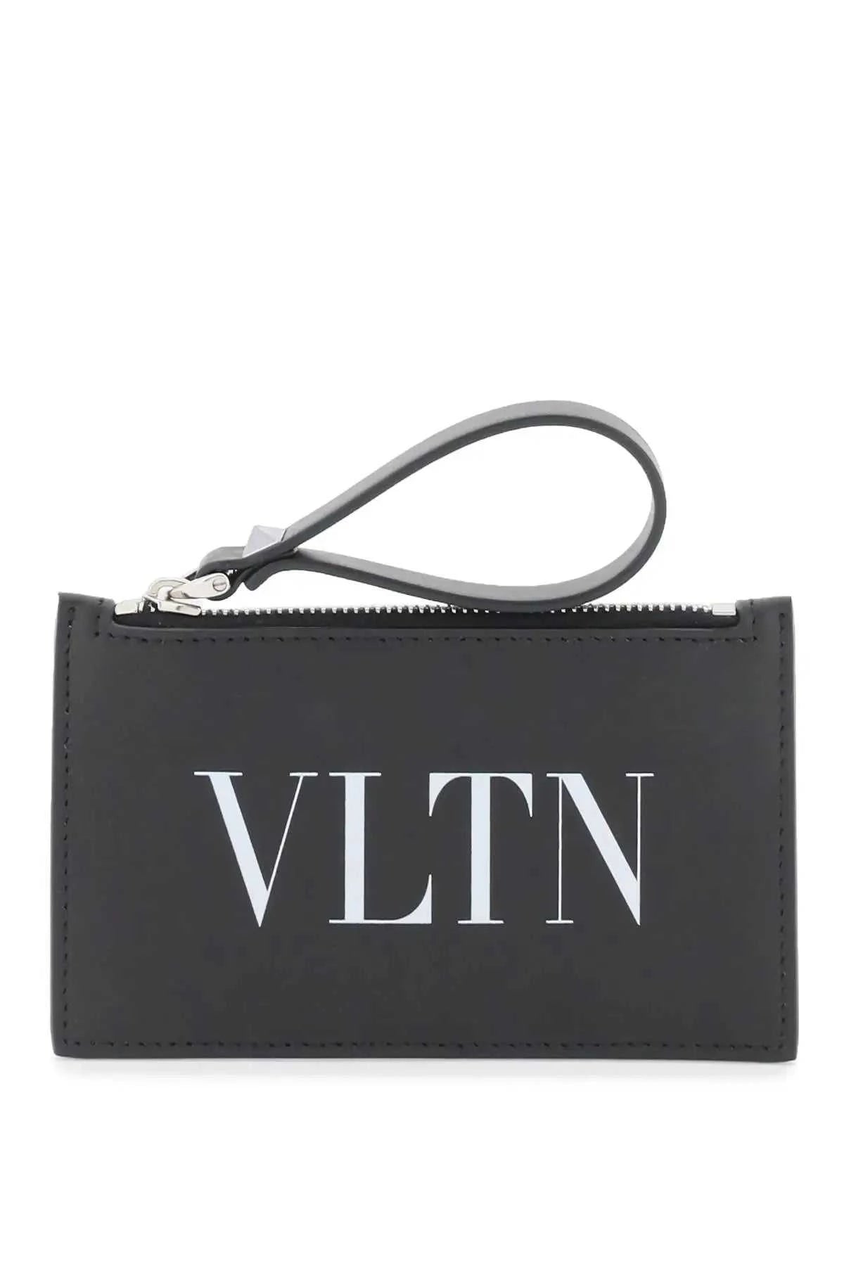 VALENTINO GARAVANI Mini Leather Card Holder - Maven Couture IncSMALL LEATHER GOODS