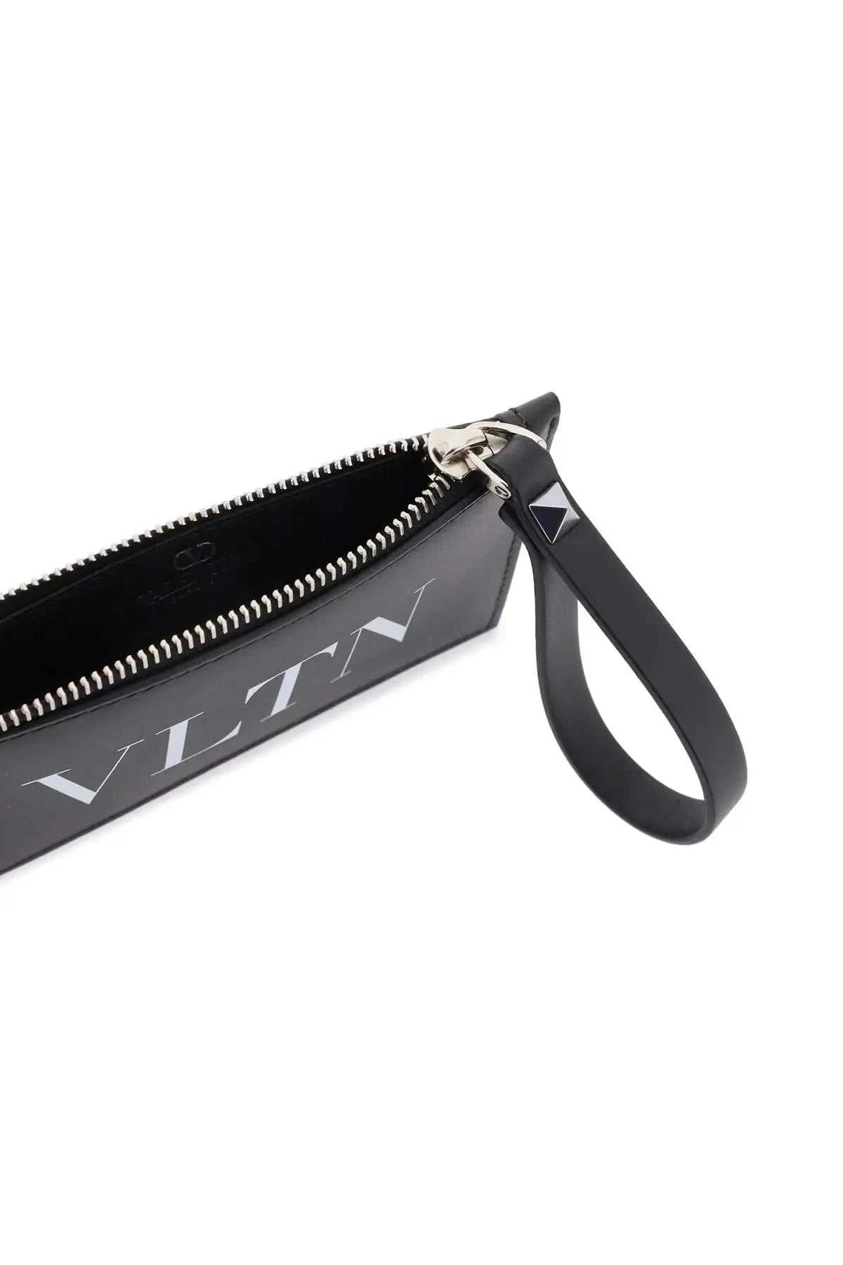 VALENTINO GARAVANI Mini Leather Card Holder - Maven Couture IncSMALL LEATHER GOODS