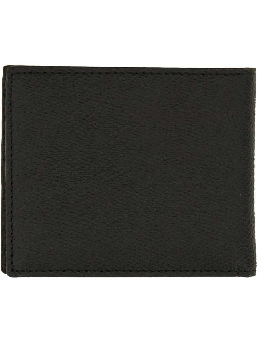 VALENTINO GARAVANI Mini Signature Grainy Calfskin Wallet - Maven Couture IncSMALL LEATHER GOODS