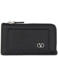 VALENTINO GARAVANI Mini Signature Leather Coin Purse - Maven Couture IncSMALL LEATHER GOODS