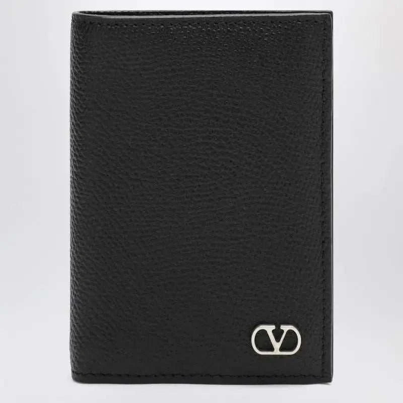 VALENTINO GARAVANI Mini VLogo Leather Card Holder - Maven Couture IncSMALL LEATHER GOODS