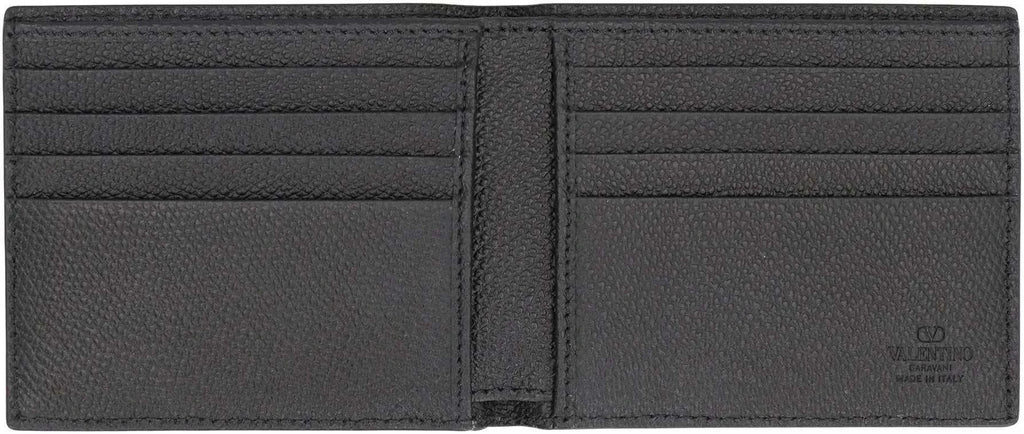 VALENTINO GARAVANI Mini Vlogo Signature Leather Wallet - Maven Couture IncSMALL LEATHER GOODS