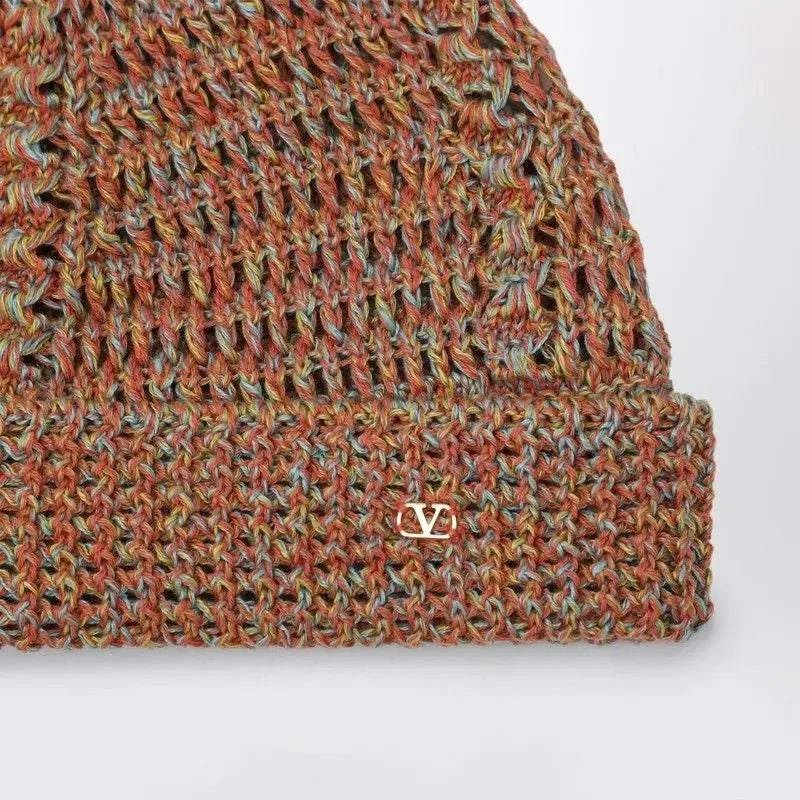 VALENTINO GARAVANI Multicolored Crochet Hat - Maven Couture IncCAPS & HATS