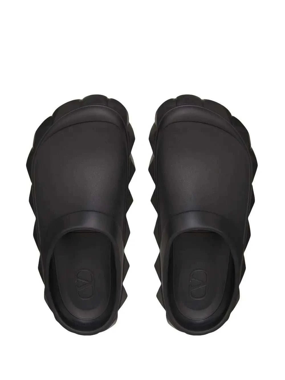 Valentino Garavani Roman Stud Turtle Slippers - Maven Couture IncMen's Sliders