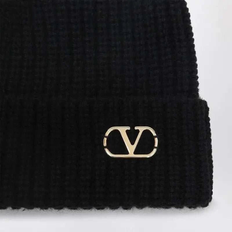 VALENTINO GARAVANI Signature Cashmere Beanie for Men - Maven Couture IncCAPS & HATS