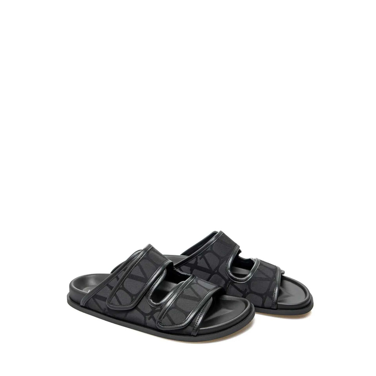 Valentino Garavani Valentino Garavani Toile Iconographe Flat Sandals - Maven Couture IncMen's Sandals