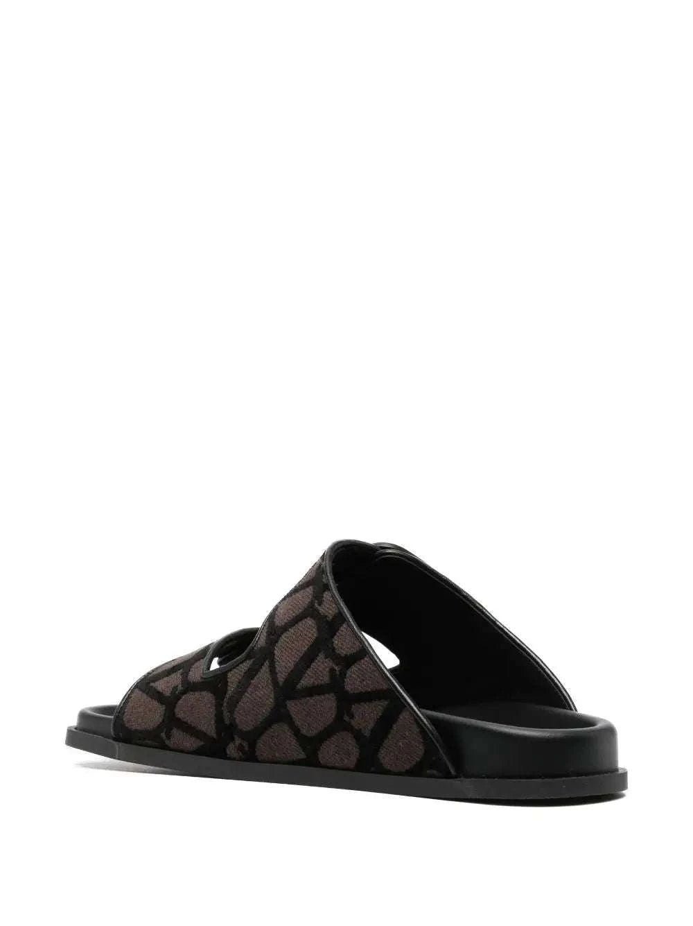Valentino Garavani V Logo Toile Iconographe Sandals - Maven Couture IncMen's Sandals