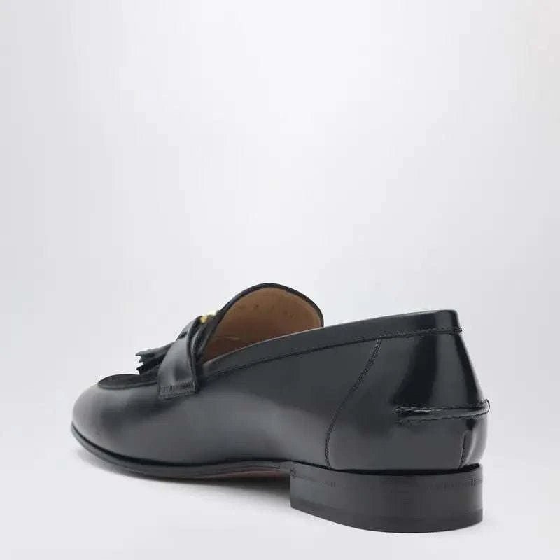 VALENTINO Luxury Loafer with Suede Insert and Tassels - Maven Couture IncMOCCASINS