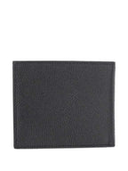 VALENTINO Pebble Leather Vlogo Mini Wallet - Maven Couture IncSMALL LEATHER GOODS