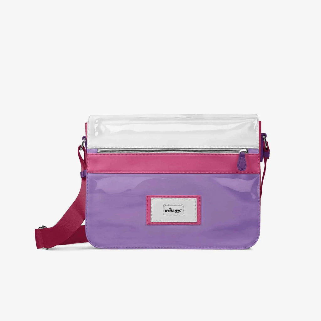 Vegan Designer Messenger Bag 16” | BYMANYC ® New York Luxury Milan Mood - Maven Couture IncBackpack