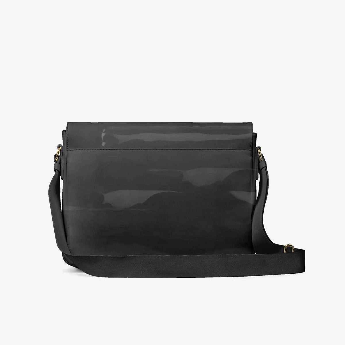 Vegan Gold Messenger Bag 16” | BYMANYC ® New York Luxe Metallic Edition - Maven Couture IncBackpack