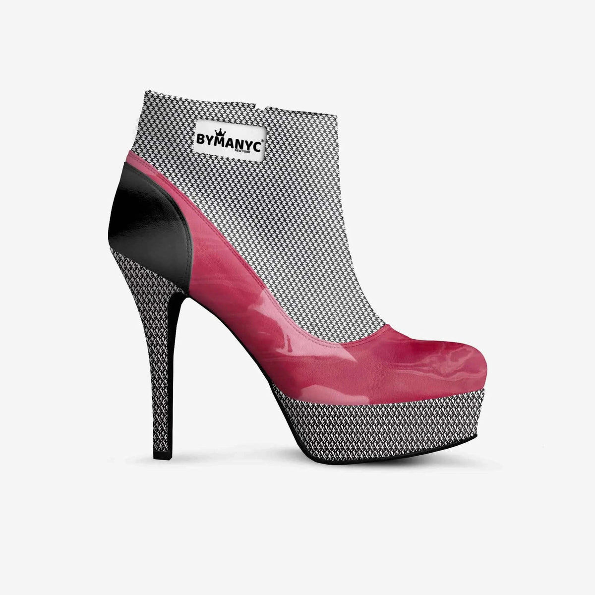 Vegan High Heel Ankle Boots BYMANYC® New York Luxe Black - Maven Couture IncWomen's vegan shoes
