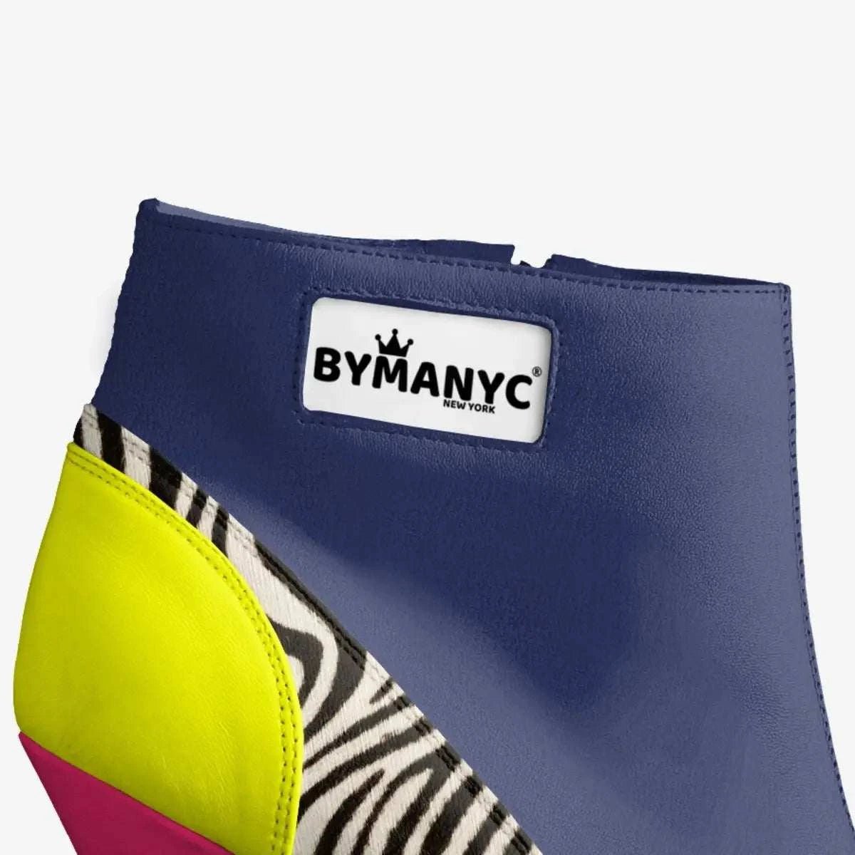 Vegan Platform Ankle Boots BYMANYC ® New York Bold Black - Maven Couture IncWomen's vegan shoes