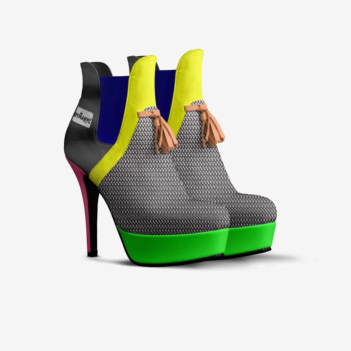 Vegan Platform Boots BYMANYC® New York Urban Chic Black - Maven Couture IncWomen's vegan shoes