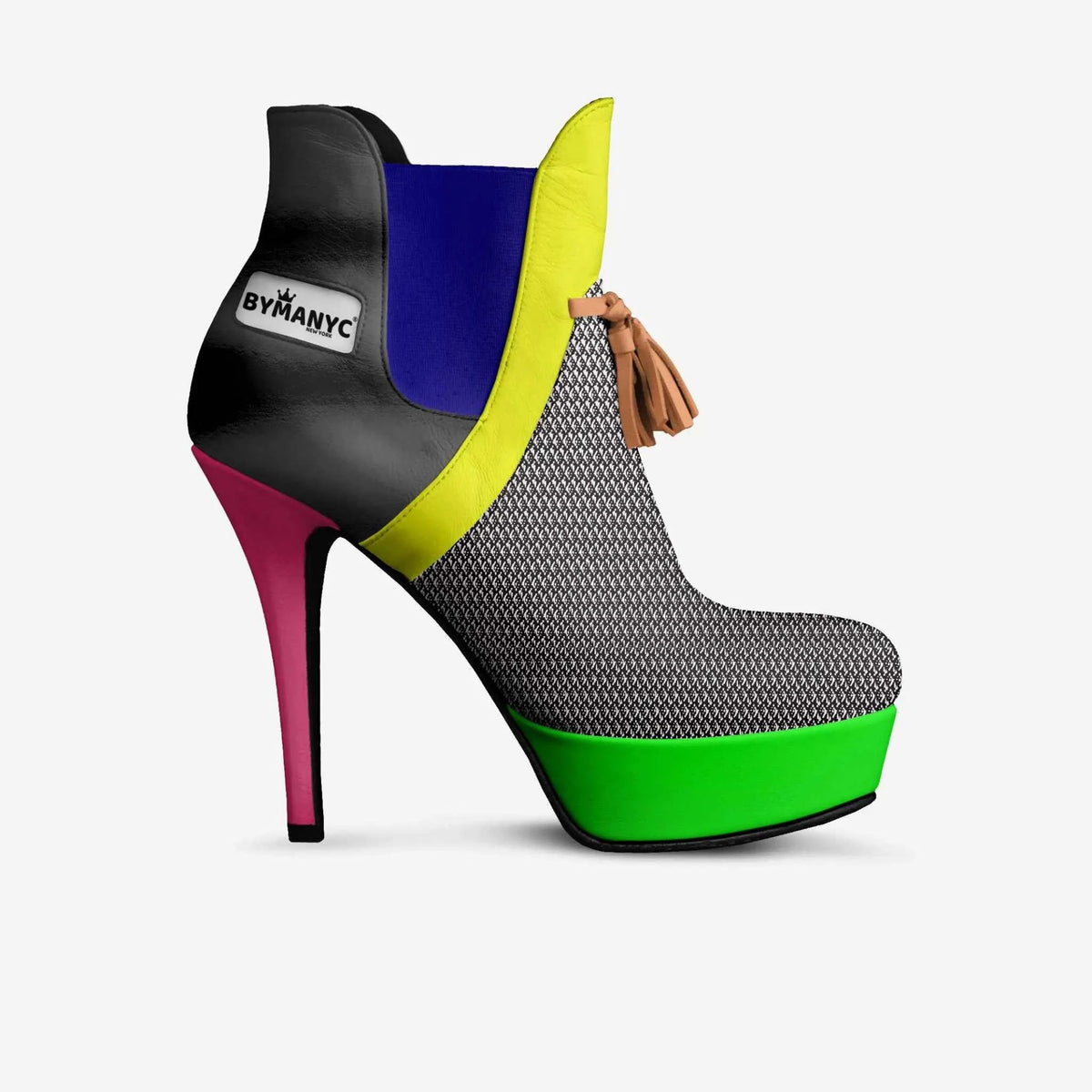 Vegan Platform Boots BYMANYC® New York Urban Chic Black - Maven Couture IncWomen's vegan shoes