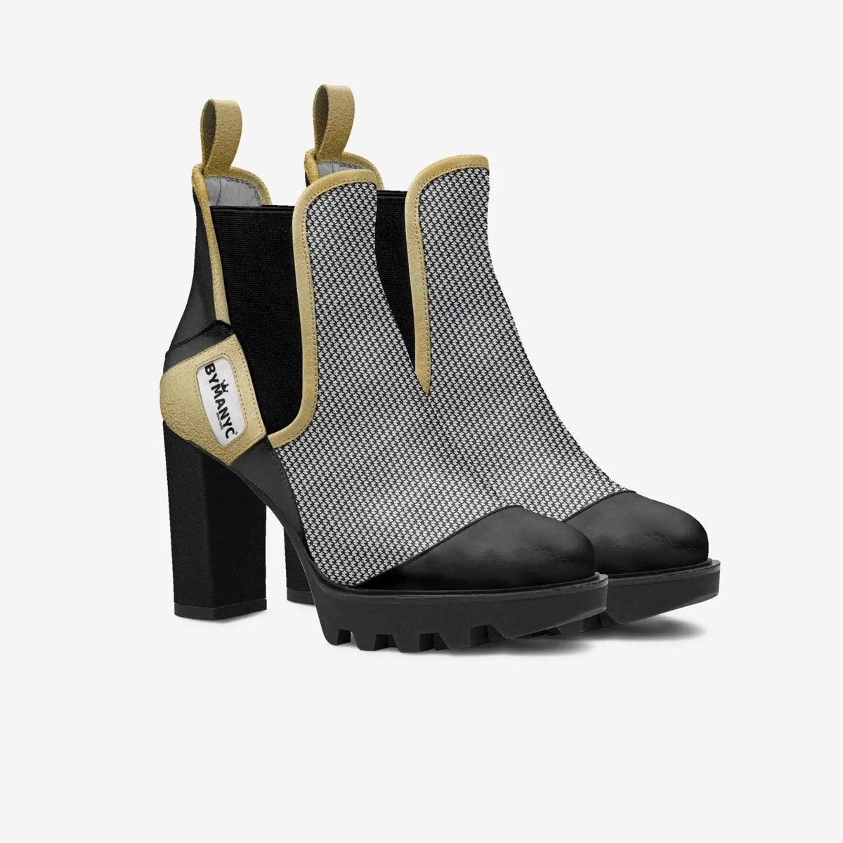 Vegan Street Luxe Boot BYMANYC ® New York Soho Edge - Maven Couture IncWomen's vegan shoes
