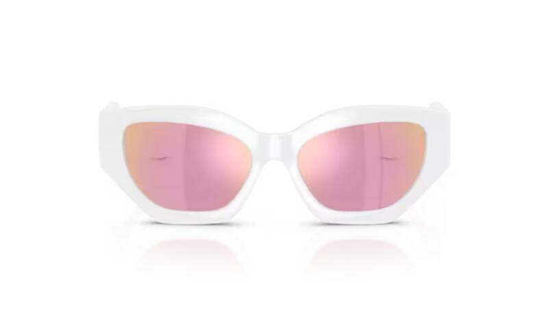 Versace Kids 0VK4007U White Mirrored Pink Sunglasses 48mm - Maven Couture IncOther
