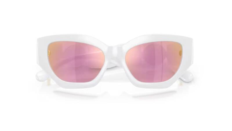Versace Kids 0VK4007U White Mirrored Pink Sunglasses 48mm - Maven Couture IncOther