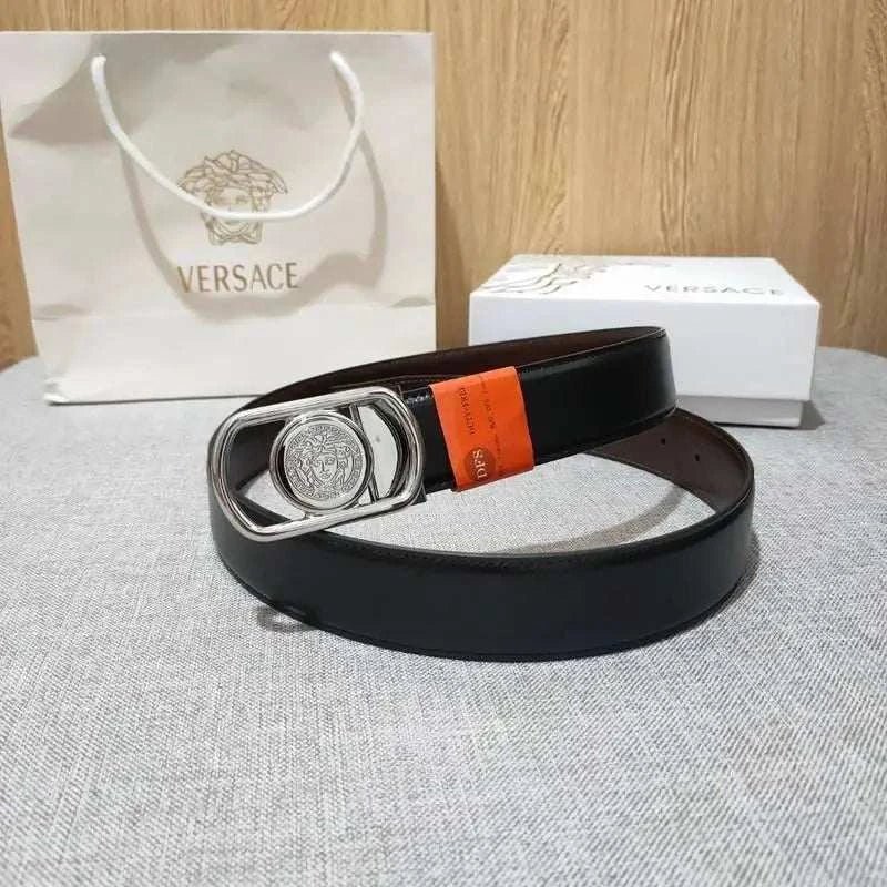 Versace Medusa Belt 'Black' - Maven Couture Inc