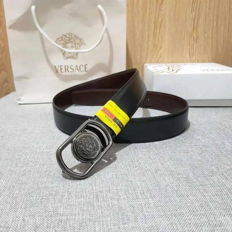 Versace Medusa Belt 'Black' - Maven Couture Inc