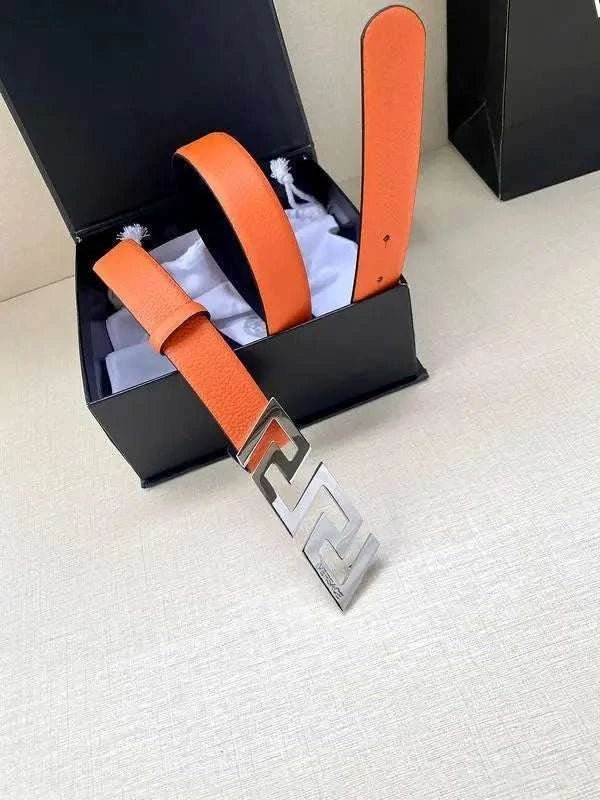 Versace Medusa Belt 'Brown' - Maven Couture Inc