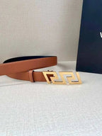 Versace Medusa Belt 'Brown' - Maven Couture Inc