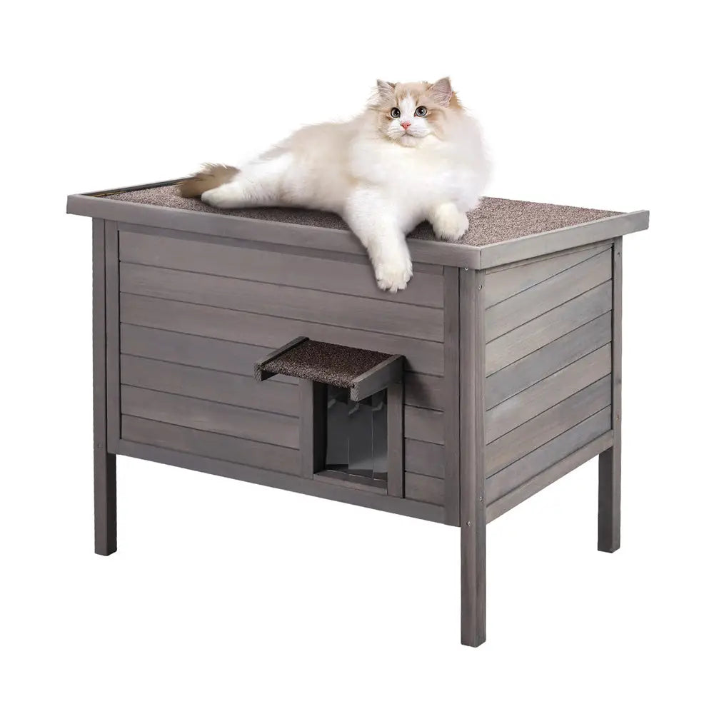 Luxury vevor outdoor cat house with stylish design and safety features $199.99 discover the ultimate haven