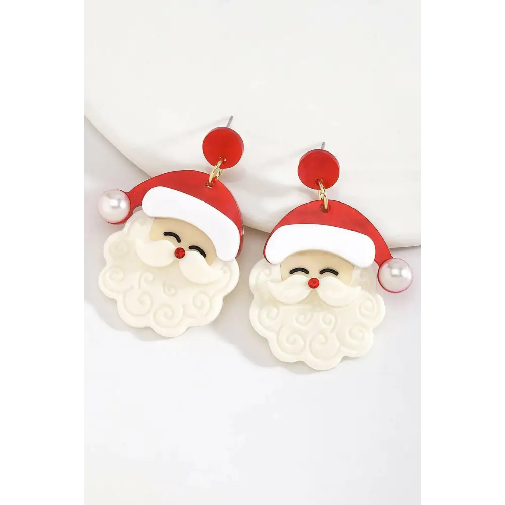 Charming father christmas earrings for luxury fashion and exclusive style $10.48 acrylic experience the exquisite charm