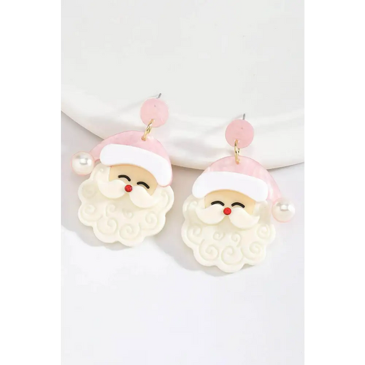 Charming father christmas earrings for luxury fashion and exclusive style $10.50 acrylic experience the exquisite charm