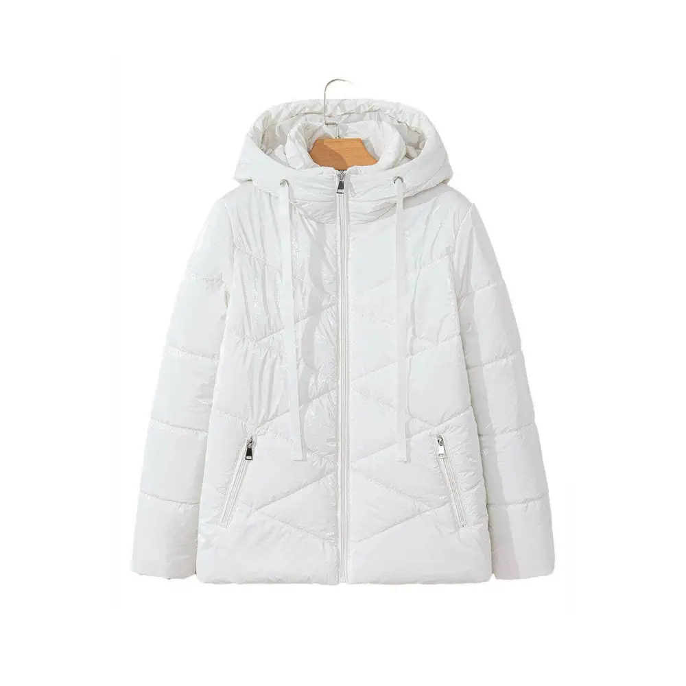 Timeless quilted puffer coat elevates luxury fashion for women $87.50 100% polyamide embrace the season of style