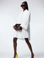 White Summer Dress New Collection Prêt-à-Porter BYMANYC New York