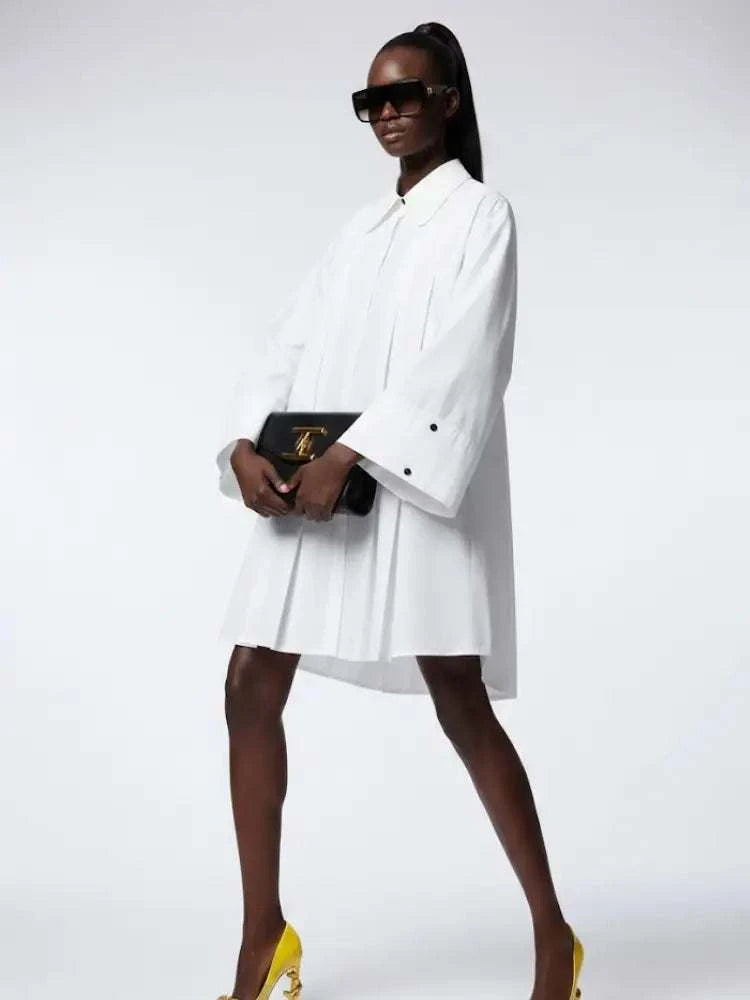 White Summer Dress New Collection Prêt-à-Porter BYMANYC New York