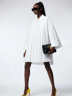 White Summer Dress New Collection Prêt-à-Porter BYMANYC New York
