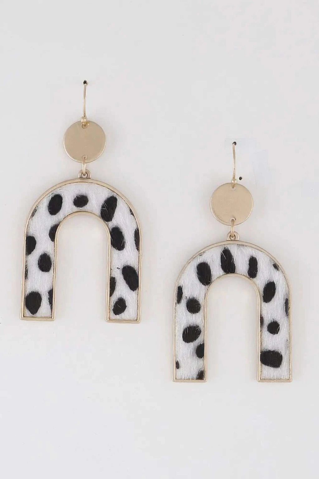 Women's Animal Print Arch Earrings BYMANYC ® New York CONTEMPORARY VIBRANT MODERN JEWELRY - New Collection