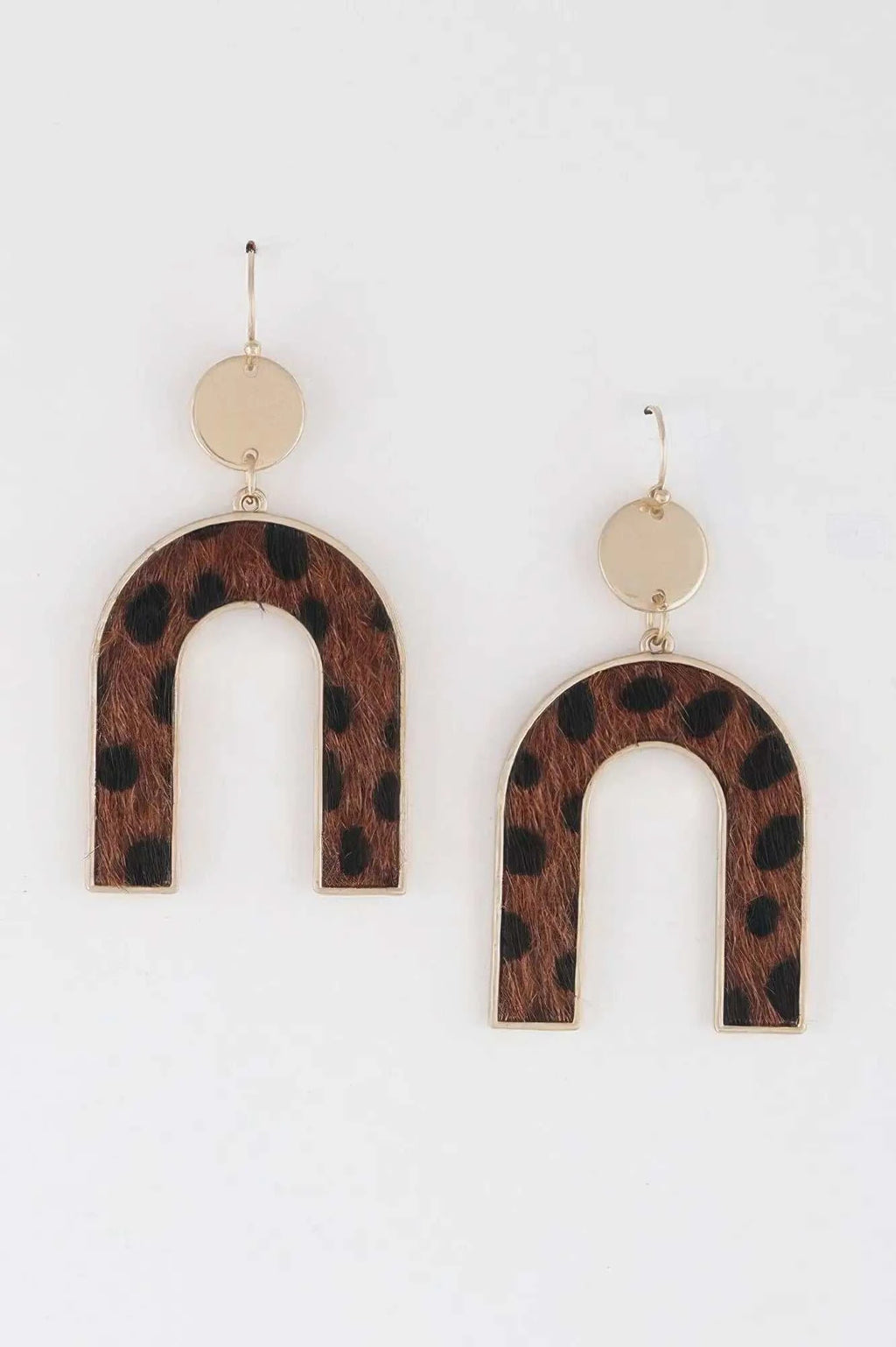 Women's Animal Print Arch Earrings BYMANYC ® New York CONTEMPORARY VIBRANT MODERN JEWELRY - New Collection